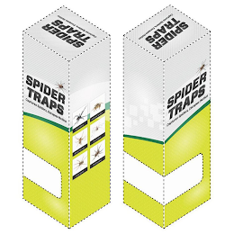 SPIDER TRAPS CAPTURE SPIDERS, ESCAPE NOTICE BLACK WIDOW JUMPING SPIDERS BROWN RECLUSE SAC SPIDERS HOBO SPIDER WOLF SPIDERS logo