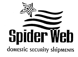 SPIDER WEB DOMESTIC SECURITY SHIPMENTS logo