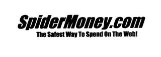 SPIDERMONEY.COM THE SAFEST WAY TO SPEND ON THE WEB logo