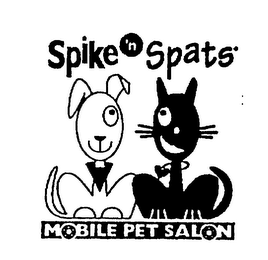 SPIKE 'N SPATS MOBILE PET SALON logo