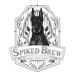 SPIKED BREW CARAMEL COFFEE WHISKEY logo