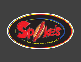 SPIKE'S YOU'LL NEVER BITE A BETTER DOG! logo