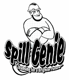 SPILL GENIE "CLEANSING FOR A BRIGHTER FUTURE" logo