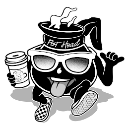 SPILL THE BEANS POT HEAD logo