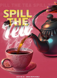 SPILL THE TEA logo