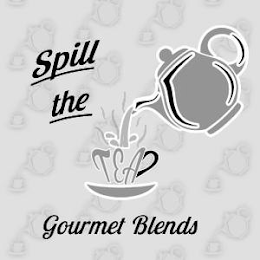 SPILL THE TEA GOURMET BLENDS logo