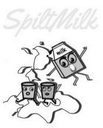SPILTMILK MILK logo