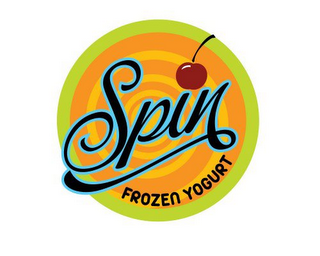 SPIN FROZEN YOGURT logo