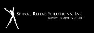 SPINAL REHAB SOLUTIONS, INC "IMPROVING QUALITY OF LIFE" logo