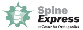 SPINE EXPRESS AT CENTER FOR ORTHOPAEDICS logo
