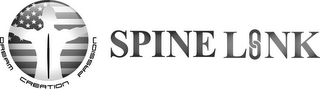 SPINE LINK DREAM CREATION PASSION logo