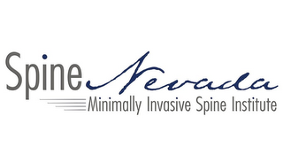 SPINE NEVADA MINIMALLY INVASIVE SPINE INSTITUTE logo