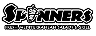 SPINNERS FRESH MEDITERRANEAN SALADS & GRILL logo