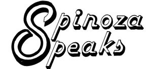 SPINOZA SPEAKS logo