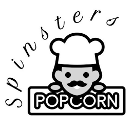 SPINSTERS POPCORN logo