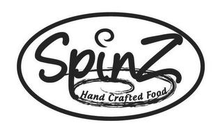 SPINZ HAND CRAFTED FOOD logo