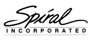 SPIRAL INCORPORATED logo