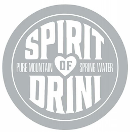 SPIRIT DRINI PURE MOUNTAIN OF SPRING WATER logo