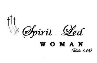 SPIRIT-LED WOMAN (LUKE 1:45) logo