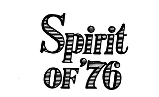 SPIRIT OF '76 logo