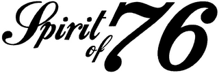 SPIRIT OF 76 logo