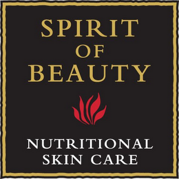SPIRIT OF BEAUTY NUTRITIONAL SKIN CARE logo