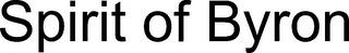 SPIRIT OF BYRON logo