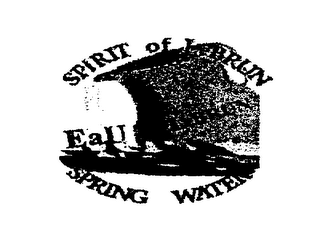SPIRIT OF LEBRUN EAU LEBRUN SPRING WATER logo