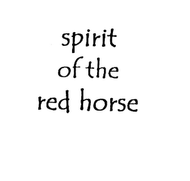 SPIRIT OF THE RED HORSE logo