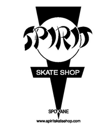 SPIRIT SKATE SHOP SPOKANE WWW.SPIRITSKATESHOP.COM logo