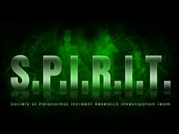 S.P.I.R.I.T. SOCIETY OF PARANORMAL INCIDENT RESEARCH INVESTIGATION TEAM logo