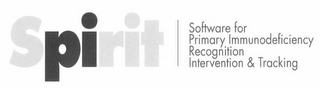 SPIRIT SOFTWARE FOR PRIMARY IMMUNODEFICIENCY RECOGNITION INTERVENTION & TRACKING logo