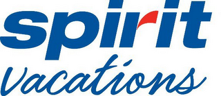 SPIRIT VACATIONS logo