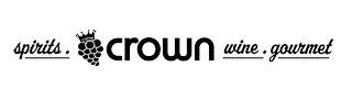 SPIRITS . CROWN WINE . GOURMET logo