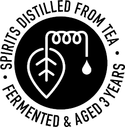 · SPIRITS DISTILLED FROM TEA · FERMENTED & AGED 3 YEARS logo