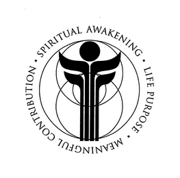 · SPIRITUAL AWAKENING · LIFE PURPOSE · MEANINGFUL CONTRIBUTION · logo