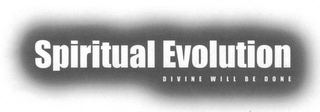 SPIRITUAL EVOLUTION DIVINE WILL BE DONE logo