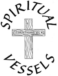 SPIRITUAL VESSELS 1 CORINTHIANS 10:4 logo