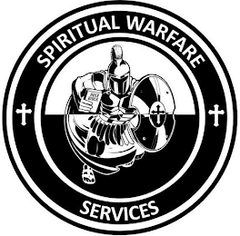 SPIRITUAL WARFARE SERVICES HOLY BIBLE logo