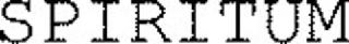 SPIRITUM logo