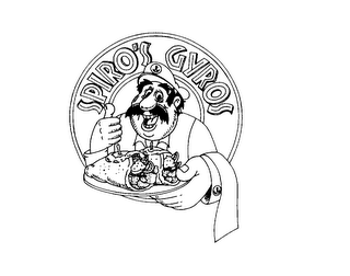SPIRO' S GYROS logo