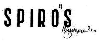 SPIRO'S logo