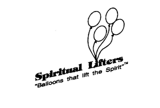 SPIRTUAL LIFTERS "BALLOONS THAT LIFT THE SPIRIT logo