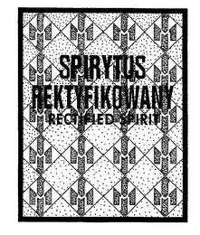 SPIRYTUS REKTYFIKOWANY RECTIFIED SPIRIT logo