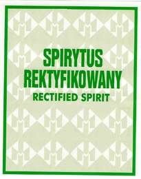 SPIRYTUS REKTYFIKOWANY RECTIFIED SPIRIT M logo