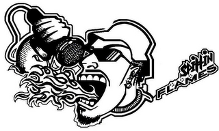 SPITTIN FLAMES logo