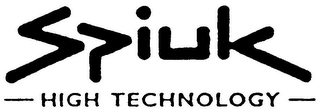 SPIUK HIGH TECHNOLOGY logo