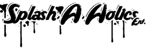 SPLASH A HOLICS ENT. logo