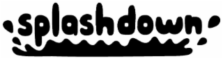 SPLASH DOWN logo