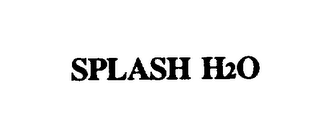 SPLASH H2O logo